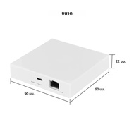 MOES Tuya Zigbee Matter Thread Gateway สมาร์ทบ้าน Bridge Matter Hub สนับสนุนการควบคุมเสียง Siri Home