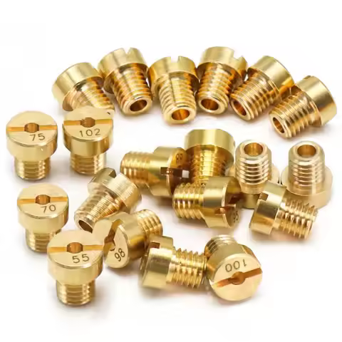 20/10/5pcs 5mm Main Jet M5 Jets for Dellorto Carburetor SHA PHBG NC T5 JNC Tomos A35 Targa LX Sprint