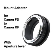 FD-RF Yuan6สำหรับ Canon FD SLR เลนส์สำหรับแคนนอนวงแหวนตัวแปลงเลนส์กล้อง RF FD-EOSR EOS RF สำหรับ Canon R3 R5 R6 R7 R10 R RP เป็นต้น