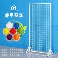 Kindergarten Wrought Iron Display Rack Grid Rack Grid Storage Rack Jewelry Works Shelf Mobile Wire G