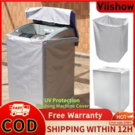 Washing Machine Cover Waterproof UV Protection Dustproof Sunblock Protective Cover 5/6/7/8.5/9/10kg