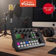 F998 Sound Card Pack for PC Mobile Karaoke Live Stream