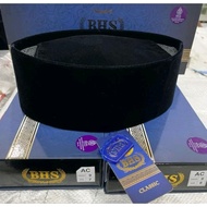 Black Songkok BHS classic/ Peci BHS classic Original Height 9 Songkok Hitam