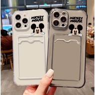 SoftCase ATM ID Card Cute Mouse Design for Vivo Y28 V40 V30 Lite Y300 Y28s T3 Lite iQOO Z9 Lite Y37 