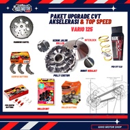 Promo Paket 1 Vario 125 old Vario 125 New Paket Upgrade CVT Akselerasi & Top Speed Vario 125 Old KZR