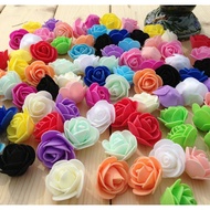 3cm Artificial Foam Flower Roses 50pcs For Flower Foam Bear