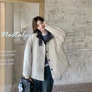 CHERRYMU รุ่น CS212 เสื้อโค้ทกันหนาว ใส่ได้ 2 ด้าน