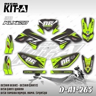 Decal Klx 150 Motorcycle Sticker Klx 150 s Striping Klx 150 D-A1-265 HM