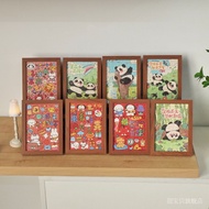 √ Ready Stock √ Puzzle 108 Pieces Panda Ornaments Wooden Photo Frame Girl/Boy Cartoon Children's Edu