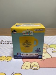 動物之森 動森 一番賞 F賞 水杯 黃色 一番細賞