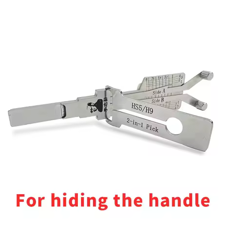 For HongQi LISHI 2IN1 Decoder H5 H7 H9 HS5 HS7 Lock Pick Tool Locksmihts Tool