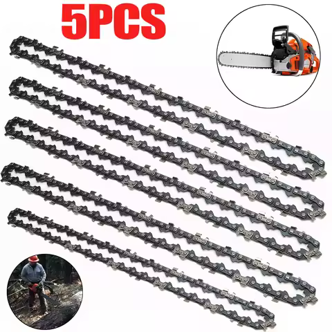 12 Inch Metal Chainsaw Chain 22 Teeth 45 Drive Links Replacement Chainsaw Saw Chain Spare Parts 3/8i