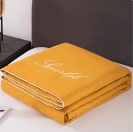 全城熱賣 - 全棉抗菌防蟎空調被（尊享黃）【下單後請聯絡客服確認發貨呎碼】