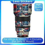 For Viltrox AF 85mm F1.4 Pro FE Mount Lens Skin for Viltrox AF85 F1.4 Pro Lens Sticker 85 1.4 Lens W