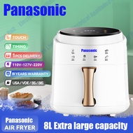 [Ready stock] Panasonic air fryer 8L large capacity household non frying multi function mini oven ho