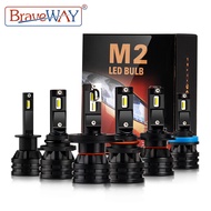 BraveWay LED H4 16000LM Lampu LED Kereta H1 H7 H11 Moto Bulb 12V Auto H4 LED Lampu Depan Motosikal H
