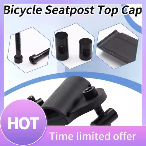 ABXI Carbon Fiber Bicycle Seatpost Top Cap With Screw For F12 Seatpost Clamps Carbon Top Cover Stem 