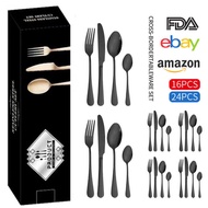 1010 Stainless Steel Tableware Cutlery Cutlery Spoon 4 Servings 6 Servings Home Western Food Steak K