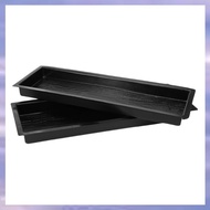 (JMTI) 2 Molds Old Wooden Boards Paving Pavement Concrete Mould Garden Stepping Stone Path Patio