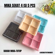 4-Section PUDDING Mica + Lid 4-Section MOCHI Mica/ 5-Piece Thick Mica/