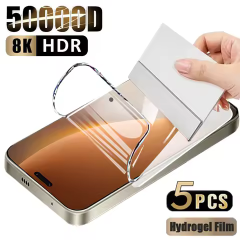 5PCS Screen Protector For Honor Magic 8 7 6 5 Pro Lite X9C X9A X8B X7B X9B Hydrogel Film For Honor 4