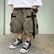 Premium Kids Pants hip hop Cargo Shorts