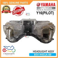 Y16 PILOT HEADLIGHT ASSY Y16 LED HEADLIGHT LAMPU DEPAN [100% ORIGINAL YAMAHA] - B5V-H431A-00
