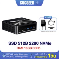 (แถมฟรีชุดเม้าส์ คีย์บอร์ด ) รุ่นใหม่ ของแท้ BMAX B8A PRO Mini PC AMD Ryzen 7 8745HS | RAM 16GB / SS
