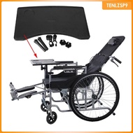 [tenlzsp9] Universal Wheelchair Tray Table Desk Accessories Removable Wheelchair Lap Tray