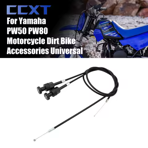 940mm 760mm PW50 PW80 Carburetor Choke Cable Bike Push Pull Choke Throttle Cable For Yamaha PW 80 50