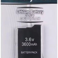 3.6V For PSP 2000/3000 3600mAh Rechargeable Lithium Battery Pack for PSP 1000 PSP-S110 3600mAh Lithi