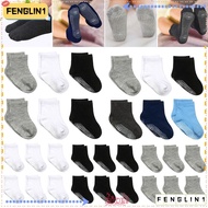 FENGLIN 1 Pair Anti-Slip Sock Sports Yoga Trampoline Socks Comfortable Wear Kids Adults