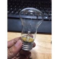 40W incandescent light bulb with E27 socket, yellow light for study and heating lamps