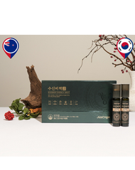 全鹿茸紅蔘能量劑/免疫力/抗氧化/男士補充精力/肝,腎臟健康/疲勞改善/血液流通/記憶力/乳薊/紅蔘/鹿茸/700 mg tablet + 25 ml ampoule x 28/運動人士/韓國