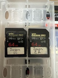 SanDisk Extreme PRO 64GB SD卡 2張$185