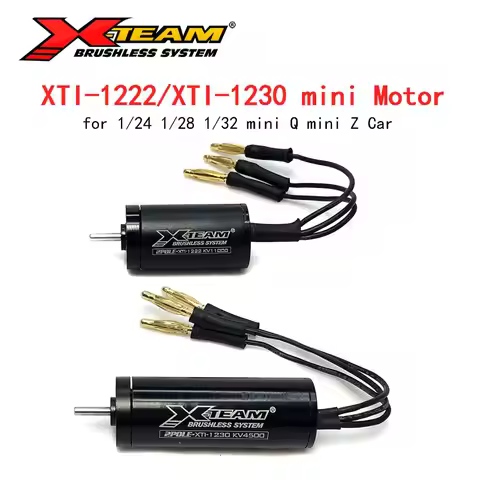 X-TEAM 1222 1230 4500KV 11000KV mini Brushless Motor 18A ESC for Kyosho Tamiya Traxxas Mini-Z mini-Q