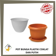 POT BUNGA PLASTIK SEDANG