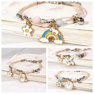 Girlfriend Bracelet Sister Gift Handmade Student ins Two Three People Mori Series Simple Versatile J