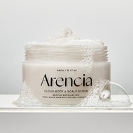 Arencia Fresh Cloud Body & Scalp Scrub (White Tea & Neroli) 260g