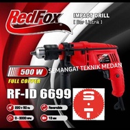 RF-ID6699 MESIN BOR TANGAN BETON IMPACT DRILL 13mm REDFOX RF ID 6699