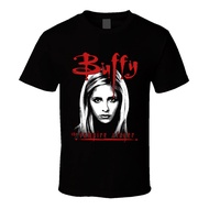 Buffy The Vampire Slayer 90S Tv Show Big Face T Shirt New Tops Gift Casual Streetwear Crewneck Tee
