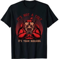 Its Not A Cult, Its Team Building Satan Sloth Satanism Gift T-Shirt