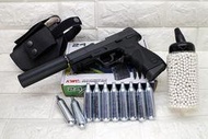 2館 KWC TAURUS PT24/7 手槍 CO2槍 刺客版 黑 優惠組D KCB46 貝瑞塔 巴西 金牛座