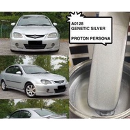 A0128 GENETIC SILVER - PROTON PERSONA - 2K PAINT/FAST DRY/CAR PAINT/CAT BANCUH/CAT KERETA/CEPAT KERI