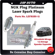 LZFR5BI-11 - NGK Plug Iridium Laser Spark Plugs - Mitsubishi Mirage 1.2 Attrage Xpander Expander - 4