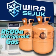 [WIRA SEJUK] R600a Refrigerant Gas 6.5kg Cylinder – High Purity Gas Peti Sejuk / Chiller Eco-Friendl