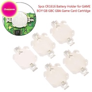 Cheesenm 5Pcs For GB GBC GBA GAMEBOY Game Cartridge CR1616 Battery Holder Game Card Battery Holder S