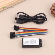 Hanprosperous> USB Logic Analyzer 24MHz 8 Channel Input Memory 24M/Seconds Logic Analyzer Debugger F