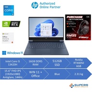 HP Victus 15-fa2551TX Blue, fa2552TX Mica Silver (Intel Core I5-13420H/16GB DDR5 RAM/512GB SSD/RTX40