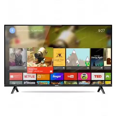 Factory Cheap 32 40 43 50 55 60 65 Inch Smart Android 13 LED TV UHD Flat Screen Television 4K Smart 